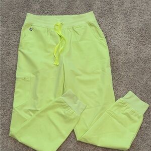 Figs Lime Green Joggers